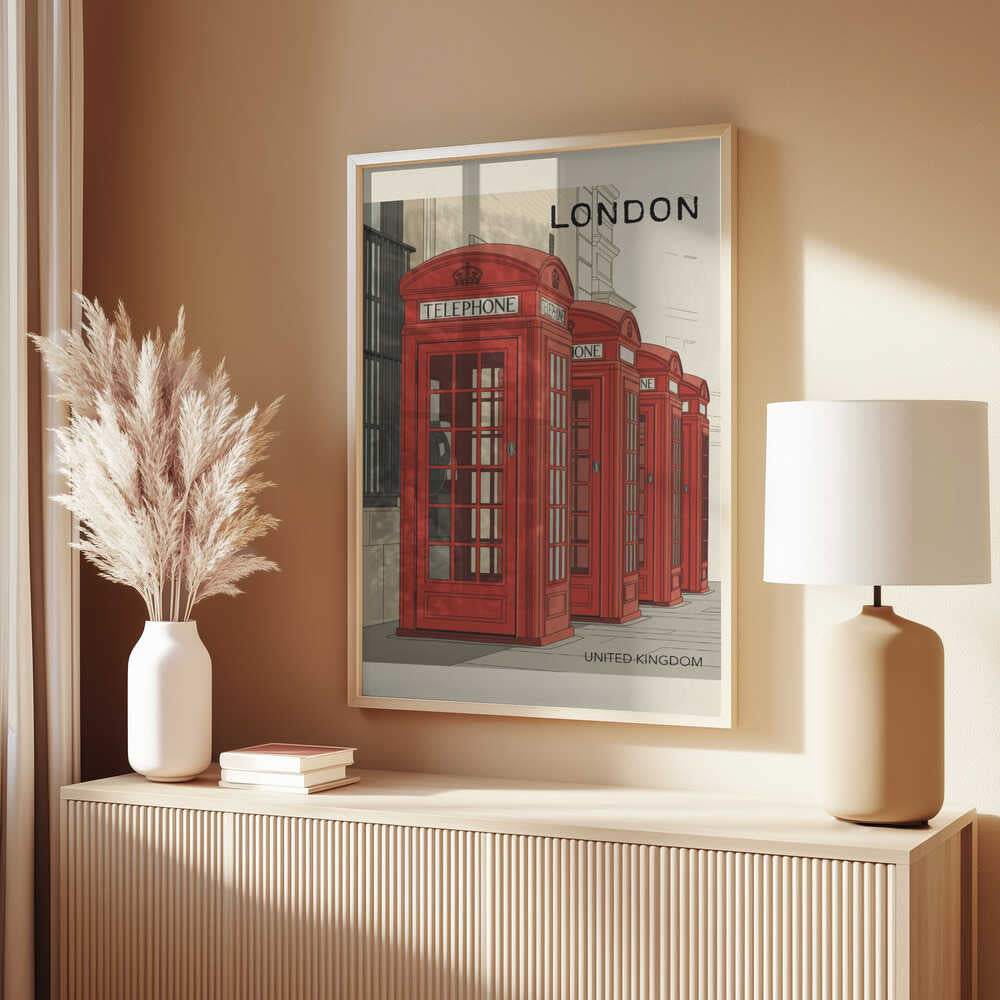 London Travel Poster Poster