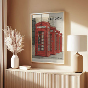 London Travel Poster Poster
