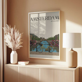 Amsterdam Travel Poster Poster