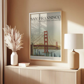 San Fransisco Travel Poster Poster