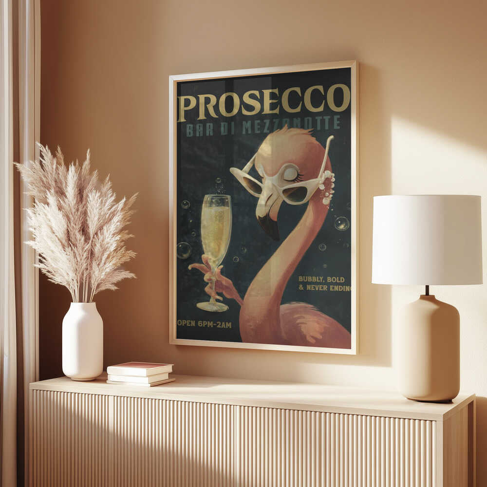 Prosecco Bar Di Mezzanotte Poster