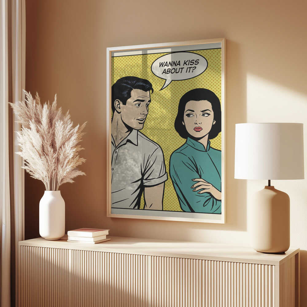 Wanna Kiss About It? Poster