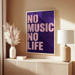 No Music, No Life Poster
