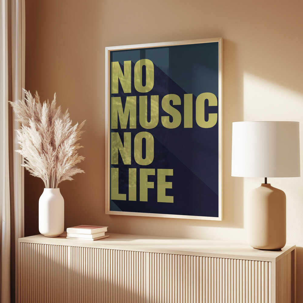 No Music, No Life Poster