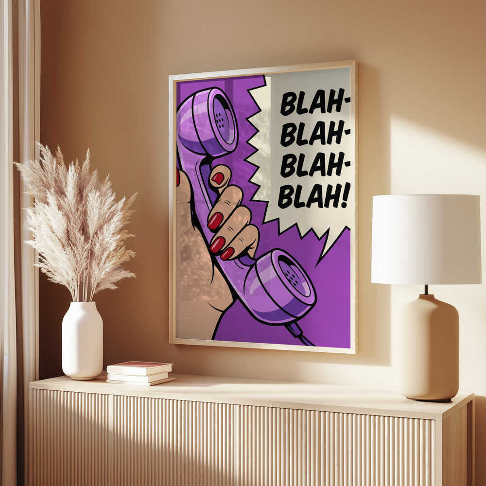 Blah Blah Blah Poster