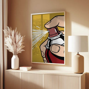 Spray Bottle Poster
