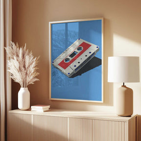 Audio Cassette Tape Poster