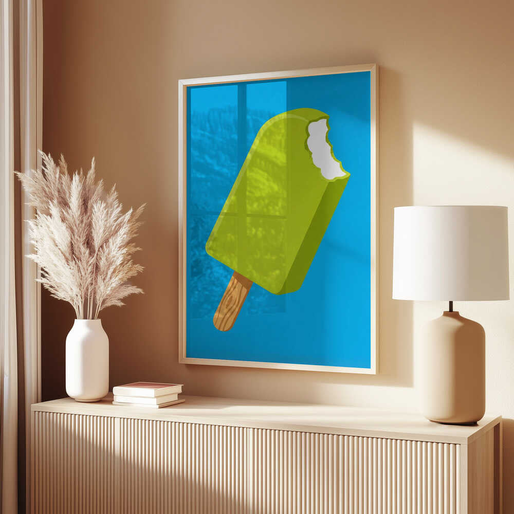 The Green Ice Cream Poster