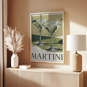 Martini Times Two Poster