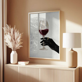 A Glass of Red Wine Poster