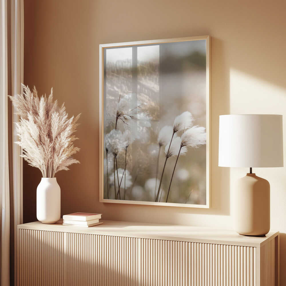 Cotton Grass - Eriophorum Poster