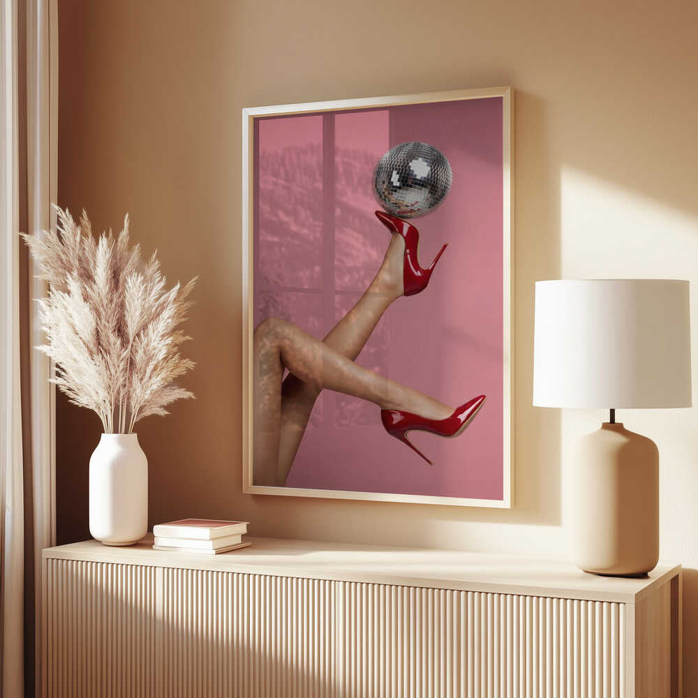 Disco Legs No 2 Poster