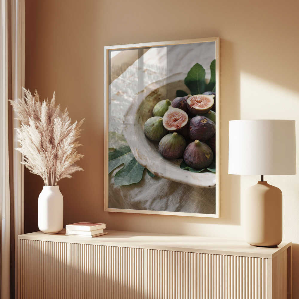 Figs In a Bowl Poster
