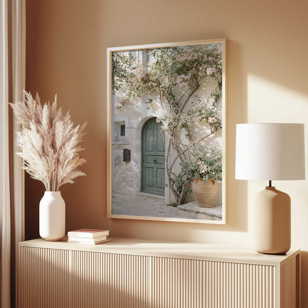 Mediterranean Door Poster