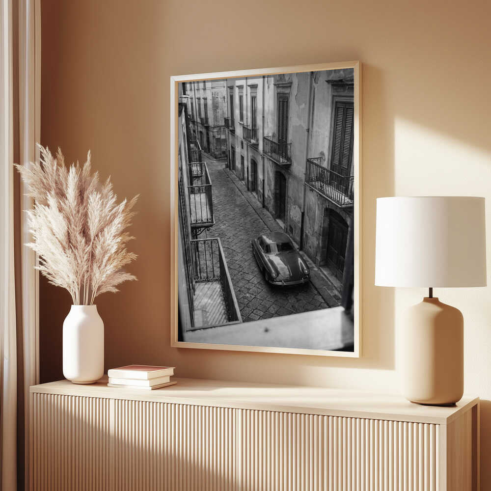 The Car In the Alley Poster