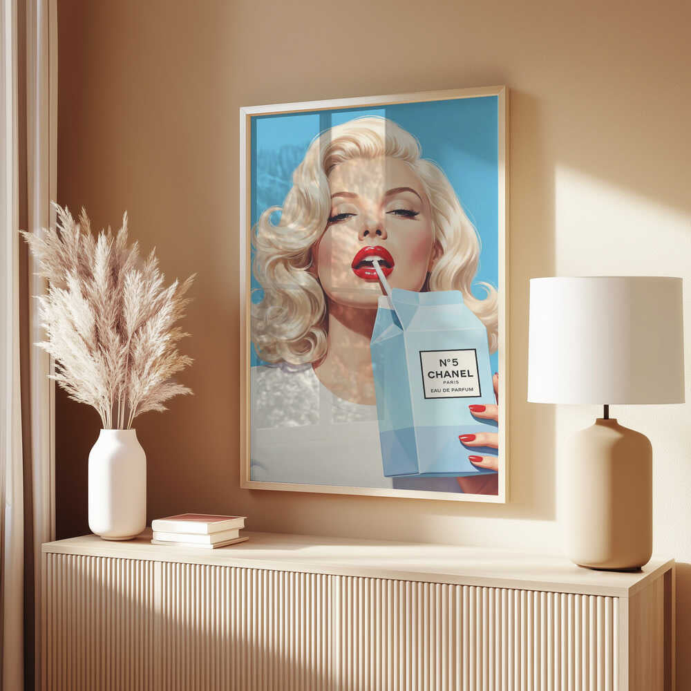 Sipping Perfume Poster