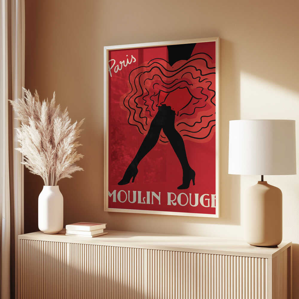 Paris - Moulin Rouge Poster