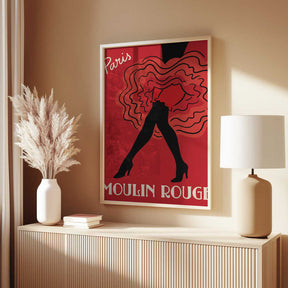 Paris - Moulin Rouge Poster