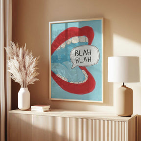 Blah Blah Poster