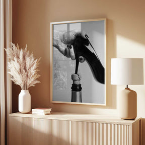 High-Heeled Wine Opener Poster