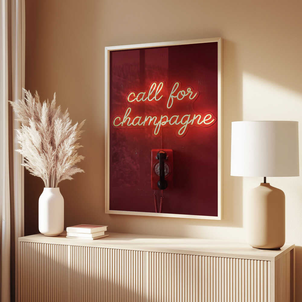Call for Champagne Poster