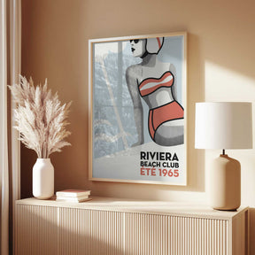 Riviera Beach Club Summer Poster