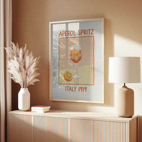 Italian Aperol Spritz Poster