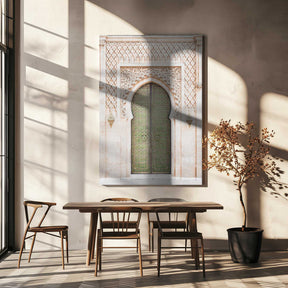 Moroccan Door Poster