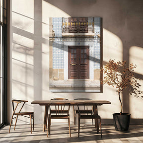 Cascais Architecture Poster