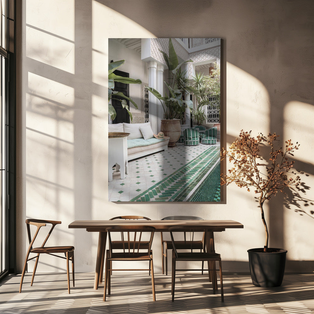 Marrakech Oasis Poster