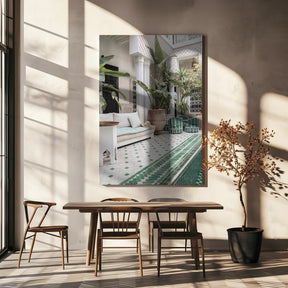 Marrakech Oasis Poster