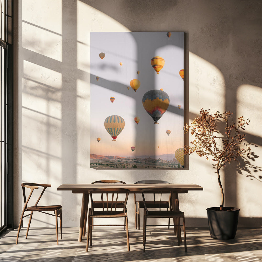 Sunrise In Cappadocia Poster