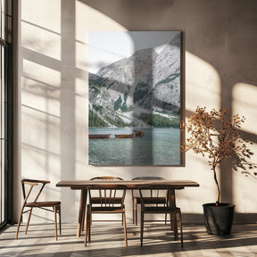 Lago Di Braies Poster