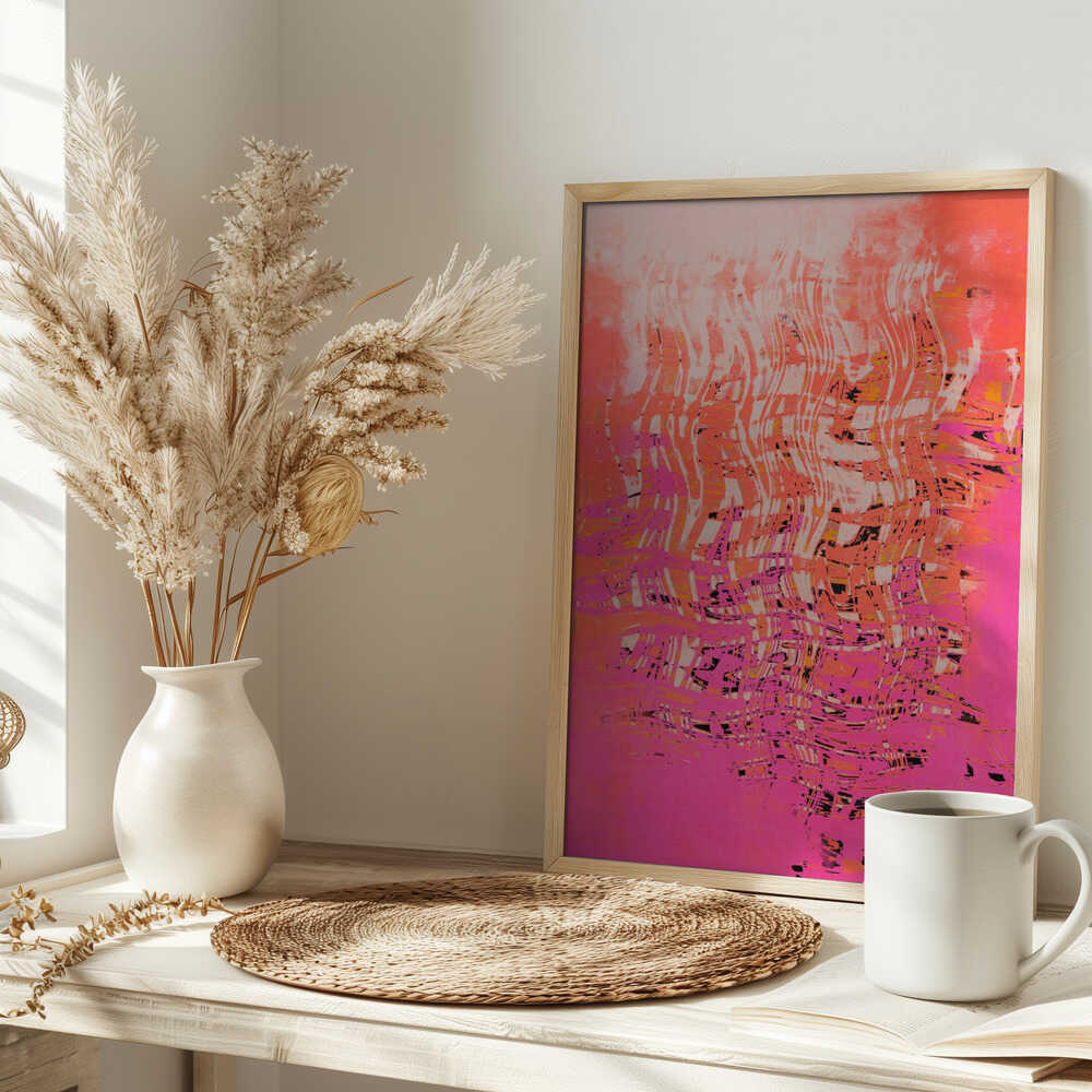 Vibrant Waves Poster