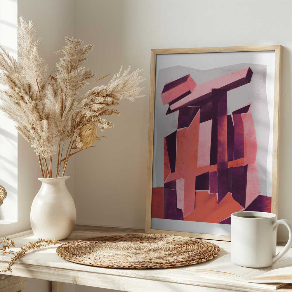 Geometric Symphony Poster