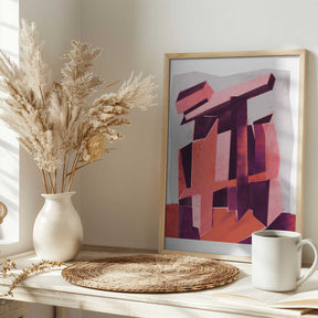 Geometric Symphony Poster