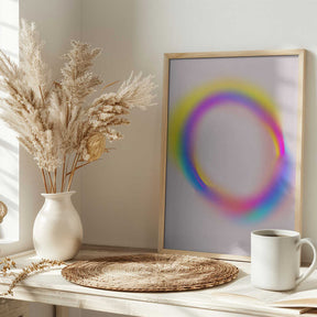 Luminous Spectrum Halo Poster
