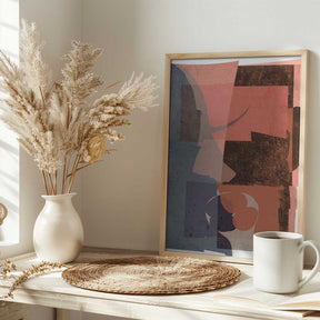 Fragmented Hues Poster
