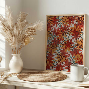 Vibrant Chaos Poster
