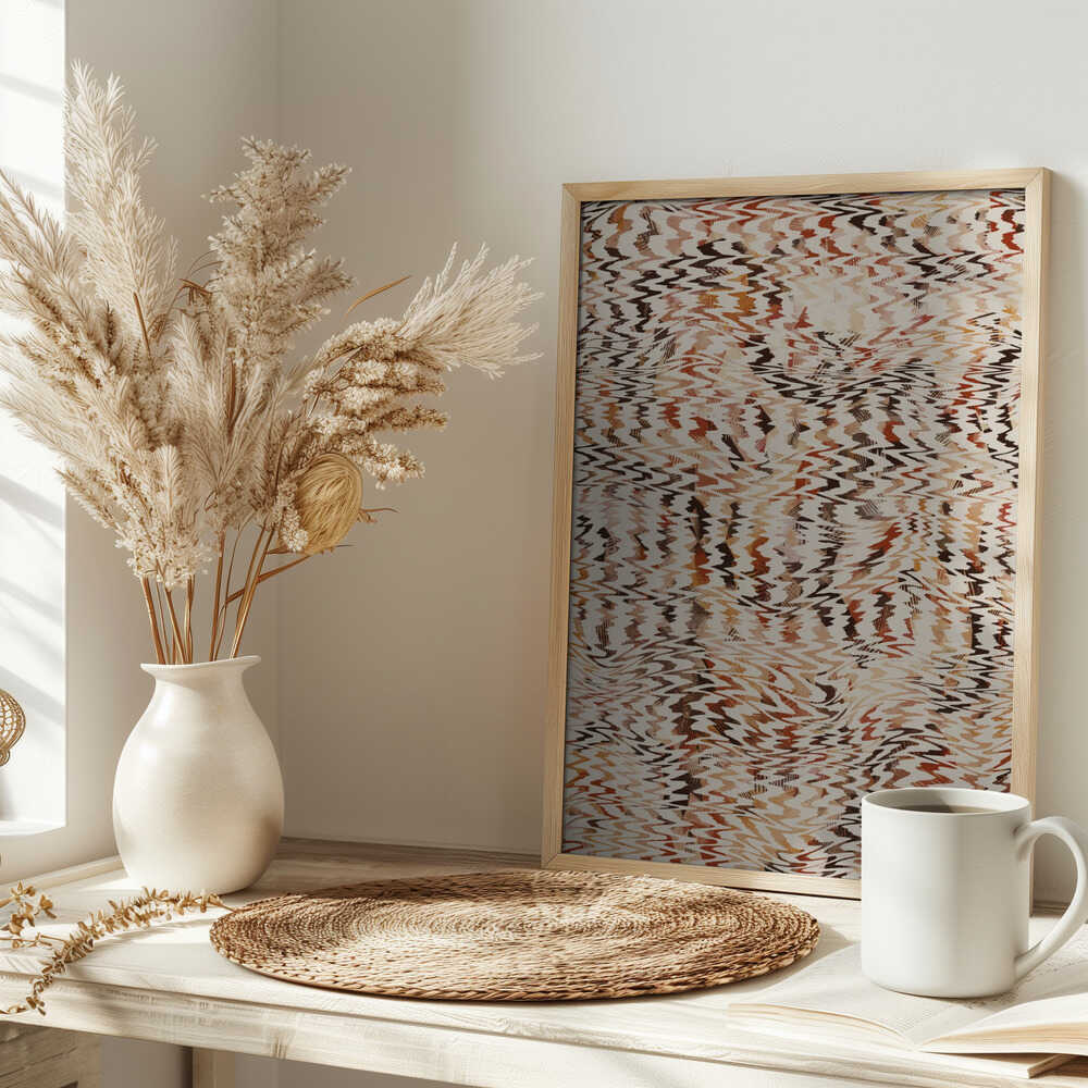 Rippled Tapestry Poster