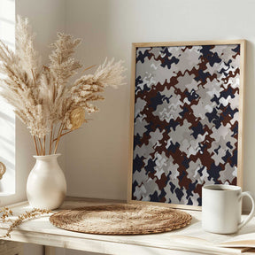 Abstract Wavescape Poster