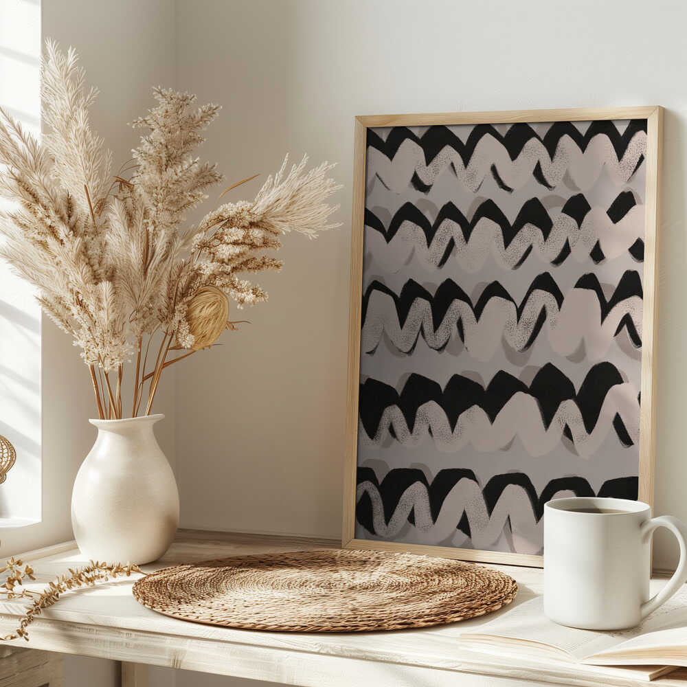 Zigzag Symphony Poster