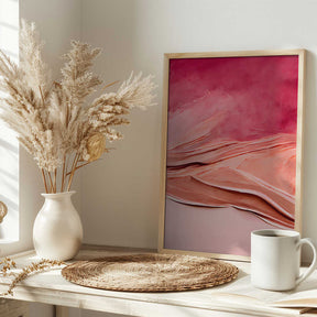 Crimson Dunes Poster
