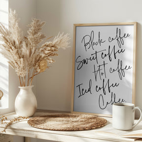 Just coffee Poster