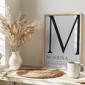 Morriña definition Poster