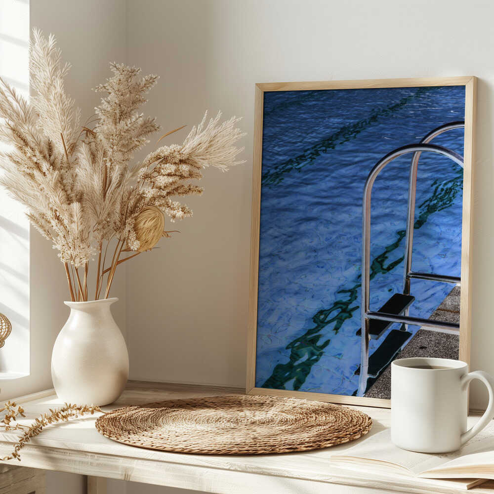 Poolside Reflections Poster