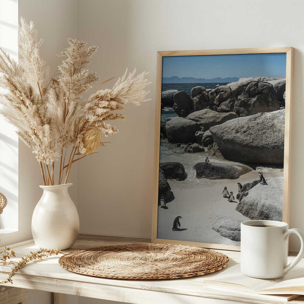Penguin Cove Serenity Poster