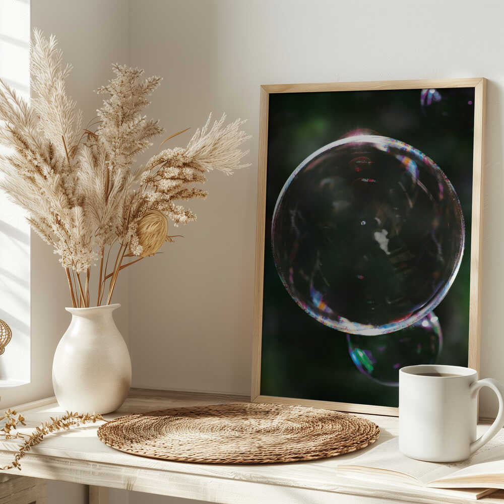 Ethereal Spheres Poster