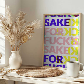 Vivid Repetition Poster