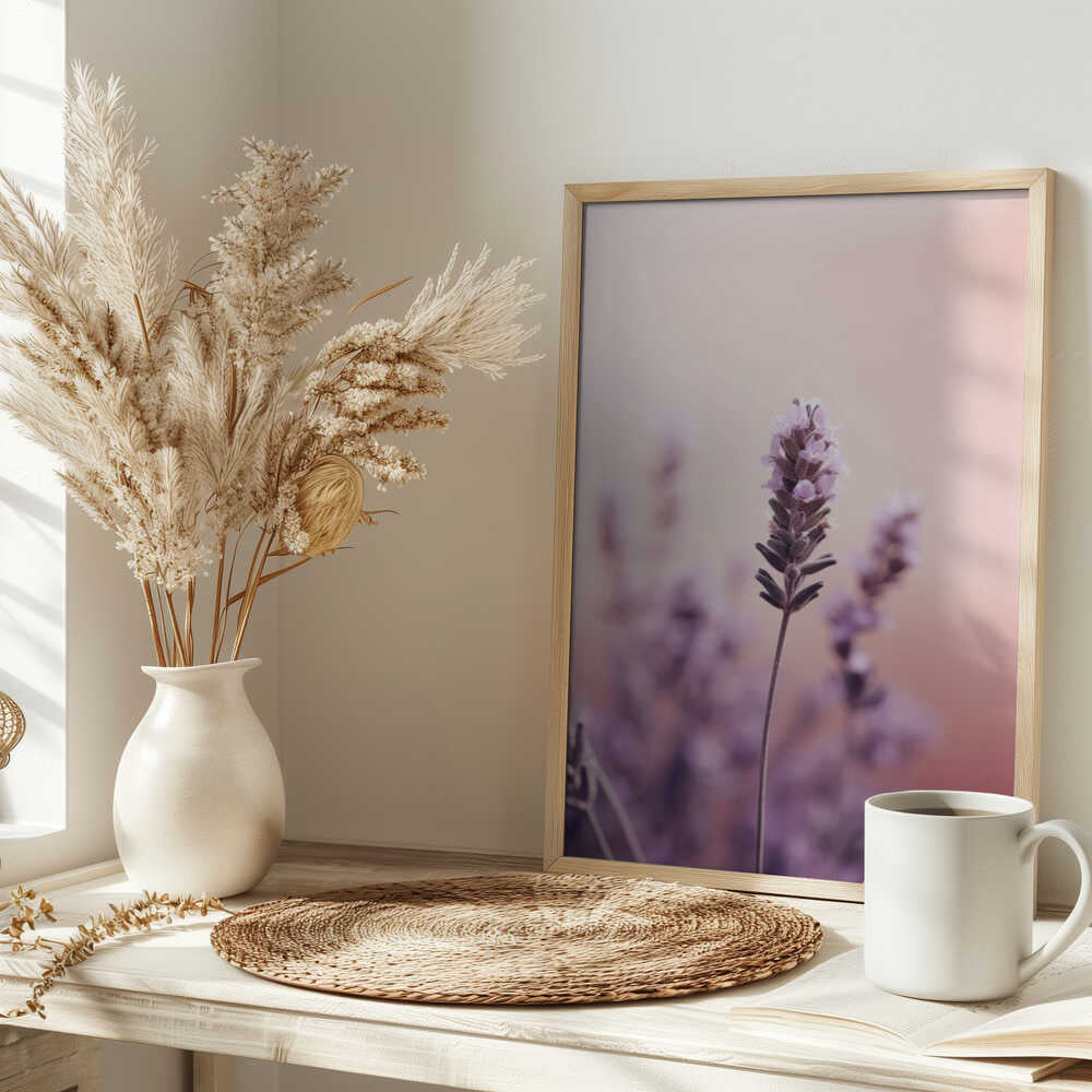 Lavender Serenity Poster
